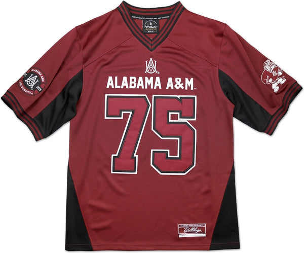 Big Boy Alabama A&M Bulldogs S11 Mens Football Jersey [Maroon]