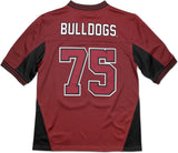 Big Boy Alabama A&M Bulldogs S11 Mens Football Jersey [Maroon]