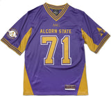 Big Boy Alcorn State Braves S11 Mens Football Jersey [Purple]