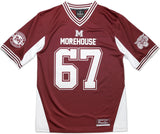 Big Boy Morehouse Maroon Tigers S11 Mens Football Jersey [Maroon]