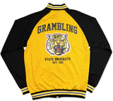 Big Boy Grambling State Tigers S3 Mens Jogging Suit Jacket [Gold]
