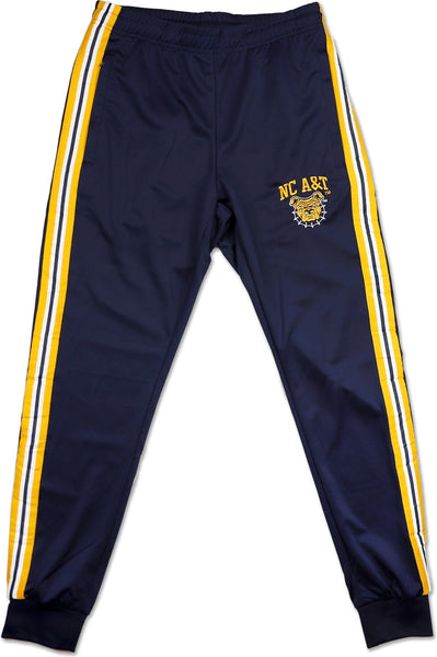 Big Boy North Carolina A&T Aggies S3 Mens Jogging Suit Pants [Navy Blue]