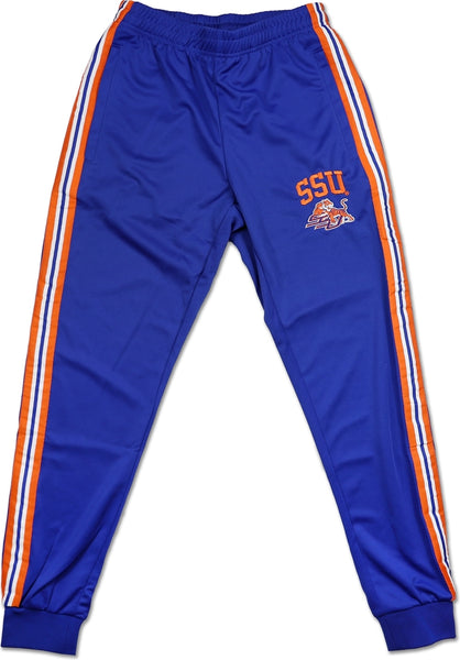 Big Boy Savannah State Tigers S3 Mens Jogging Suit Pants [Royal Blue]