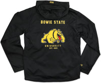 Big Boy Bowie State Bulldogs S5 Mens Windbreaker Jacket [Black]