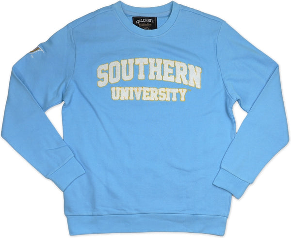 Big Boy Southern Jaguars Mens Sweatshirt [Sky Blue]