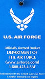 Air Force Emblem Retired Shadow Text Mens Cap [Black - Adjustable Size - Baseball Cap]